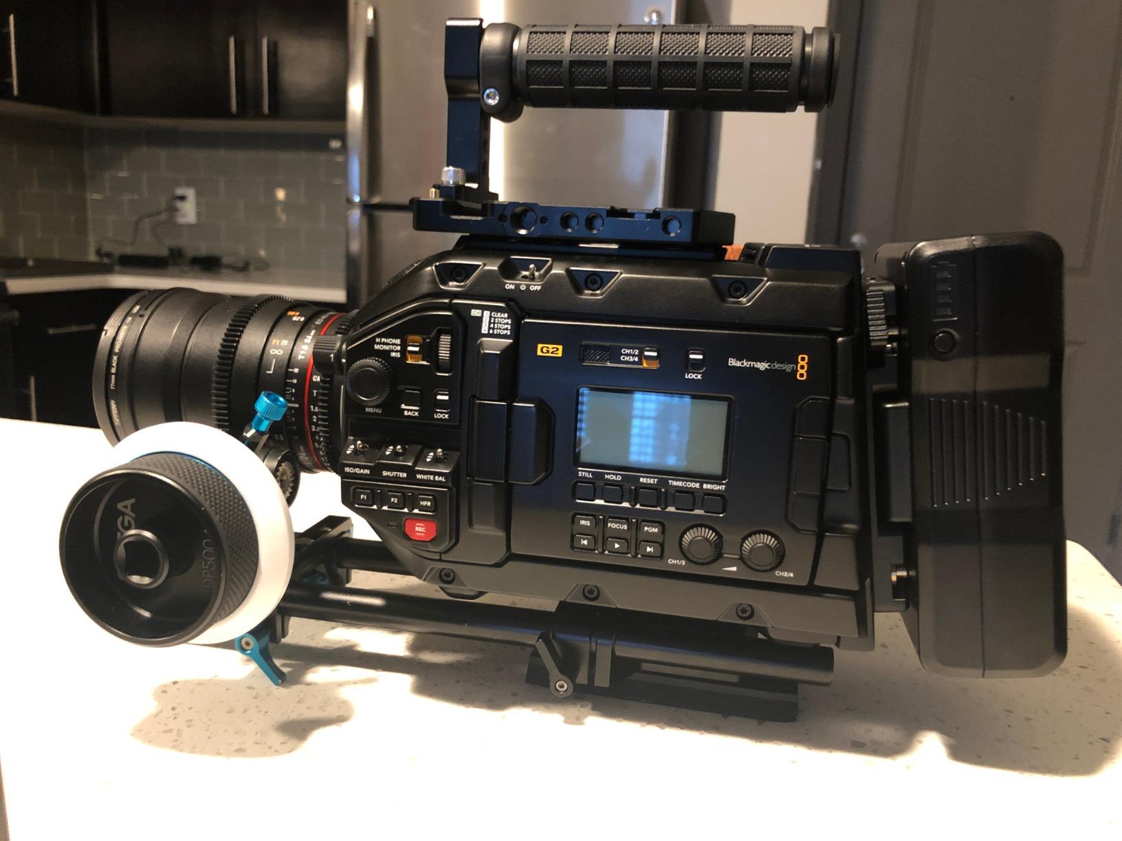 Blackmagic Design URSA Mini Pro 4.6K G2 Digital Cinema Camera customer photo 1