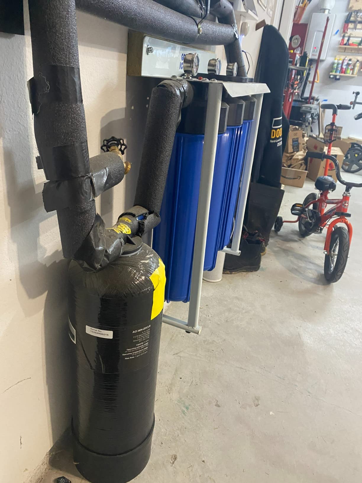 AO Smith Whole House Salt Free Descaler System - Works with City & Well Water Filters - 6yr, 600,000 Gl - Water Conditioner System for Home - AO-WH-DSCLR customer photo 1