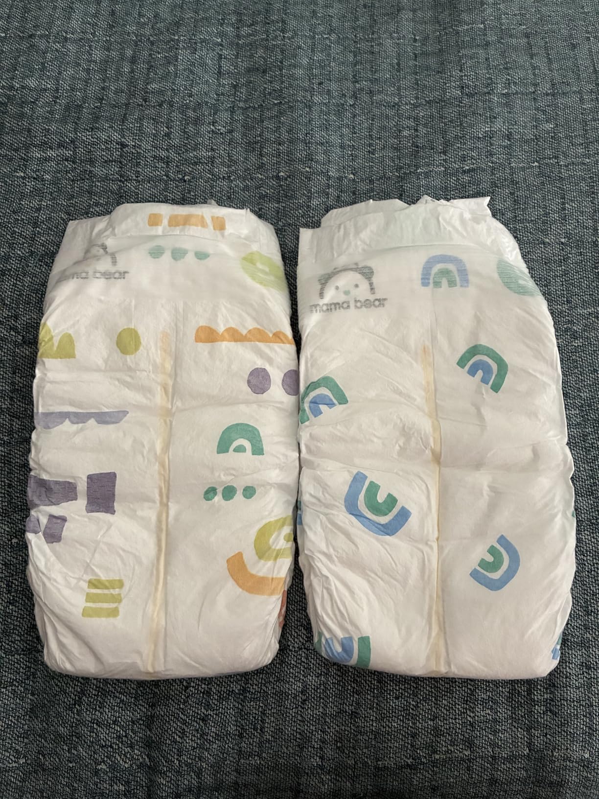 Amazon Brand - Mama Bear Gentle Touch Diapers, Size 5, 33 Count, 12 Hours Protection, Hypoallergenic, Wetness Indicator, Stretchy Waistband customer photo 1
