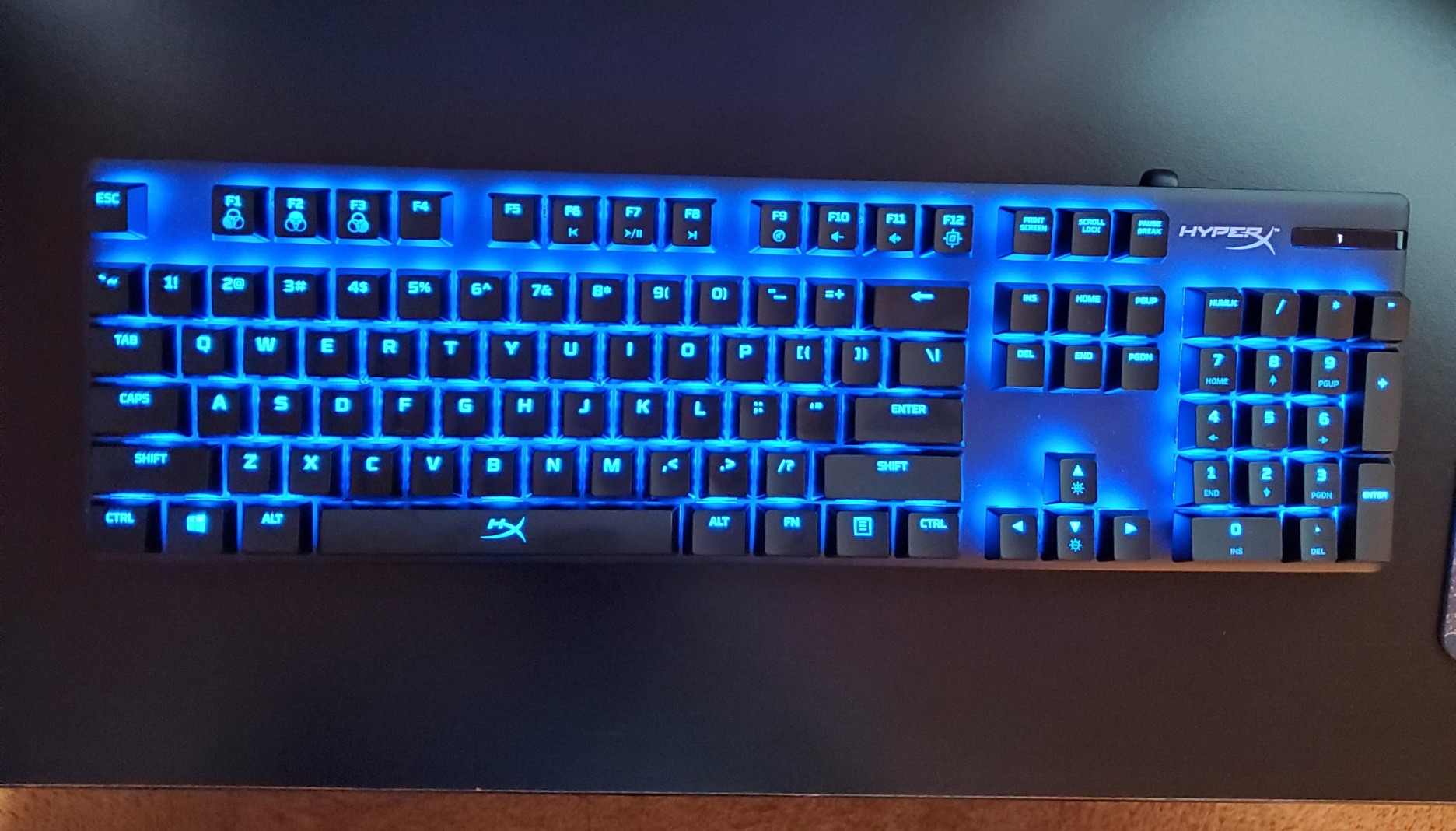 HyperX Alloy Origins - Mechanical Gaming Keyboard, Software-Controlled Light and Macro Customization, Compact Form Factor, RGB LED Backlit - Linear HyperX Red Switch customer photo 1