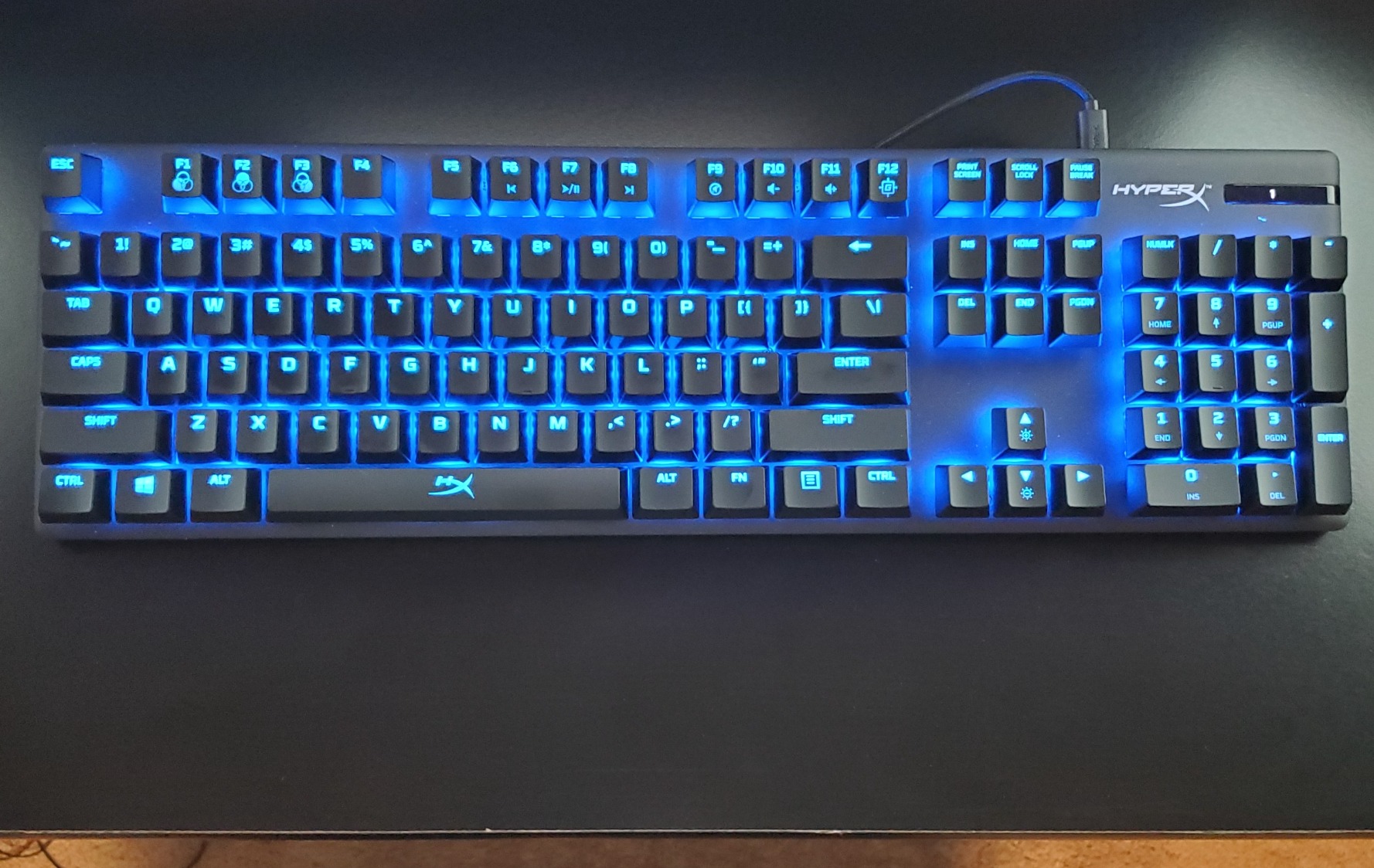 HyperX Alloy Origins - Mechanical Gaming Keyboard, Software-Controlled Light and Macro Customization, Compact Form Factor, RGB LED Backlit - Linear HyperX Red Switch customer photo 2