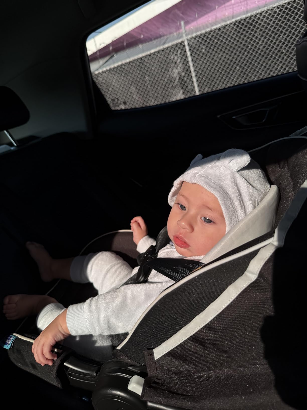 Graco SnugRide Lite LX Infant Car Seat, Lightweight Rear-Facing Seat for Babies 4-30 lb, 4-Position Adjustable Base, LATCH Installation & ProtectPlus Engineered, Studio customer photo 2