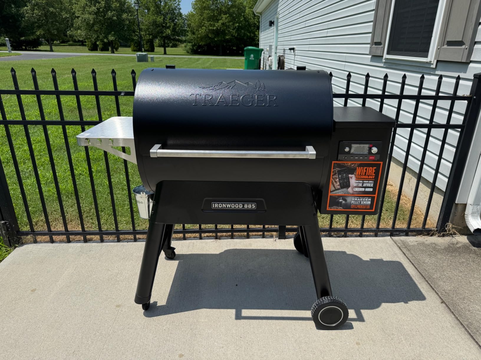 Traeger Ironwood 885 Wood Pellet Grill and Smoker, WiFi Pellet Smoker Grill with Super Smoke Mode, D2 Controller, Large 885 sq. in. Cooking Area, TFB89BLFC customer photo 2