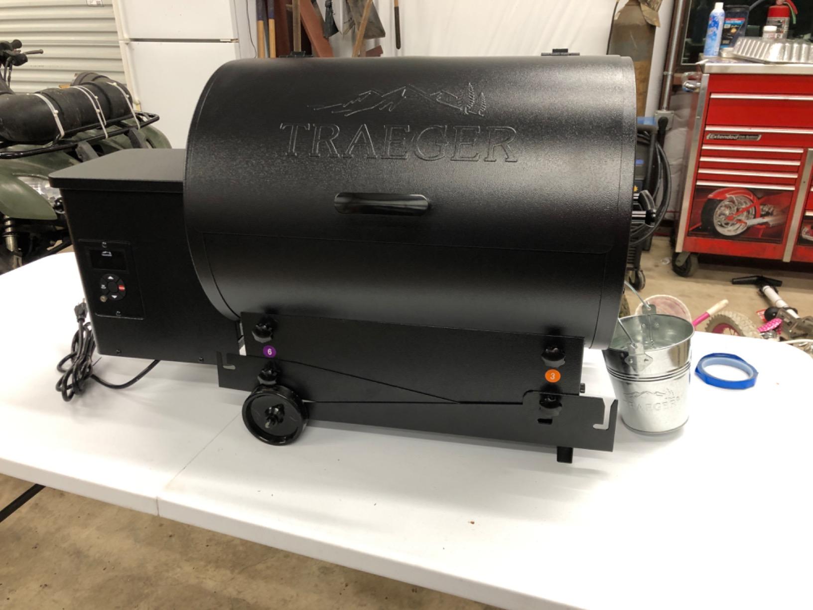 Traeger Grills TFB30KLF Tailgater 20 Portable Electric Wood Pellet Grill and Smoker - Foldable Legs, 6-in-1 Versatility, 300 sq. in. Cooking Space customer photo 2