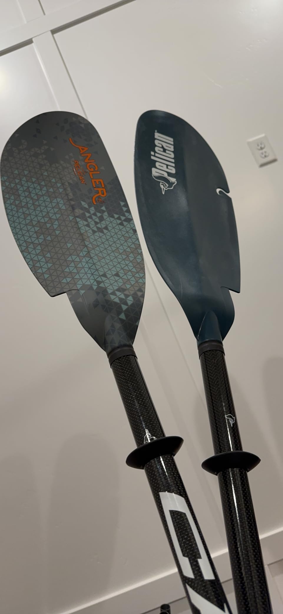 The Catch Kayak Paddle | Adjustable Fiberglass Shaft with Nylon Blades | Lightweight, Adjustable | Perfect for Kayak Fishing, 98.5 inch (250cm) - Arctic Blue customer photo 1