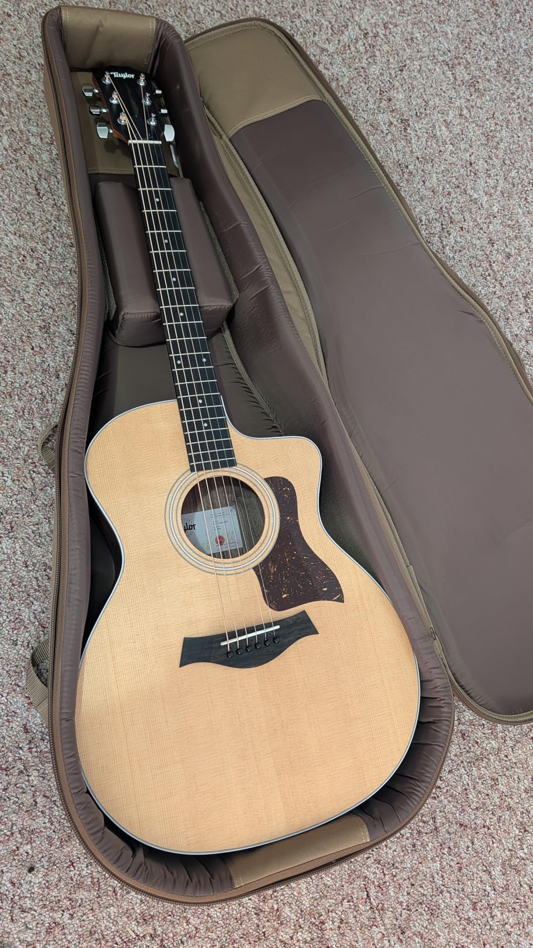 Taylor 214ce Acoustic-electric Guitar - Natural customer photo 1