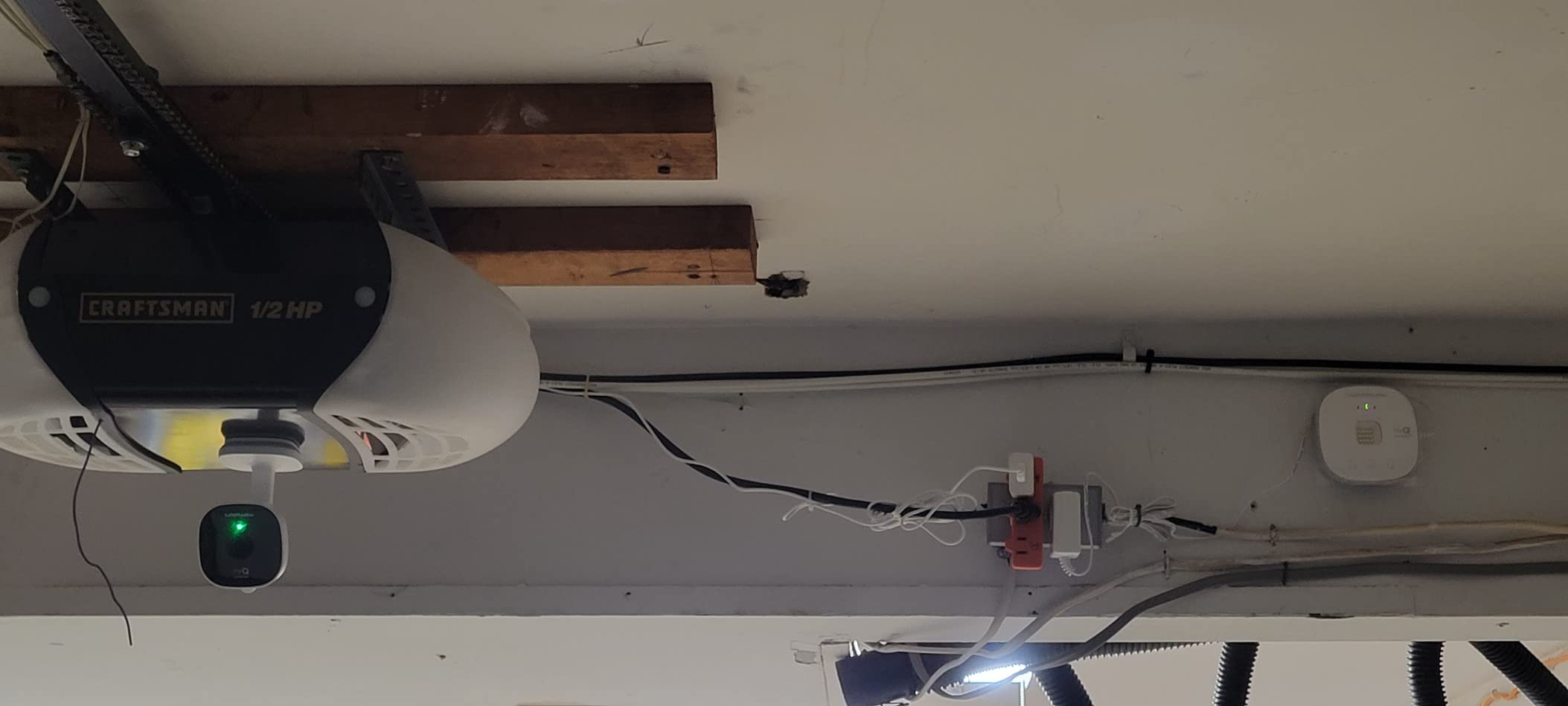 LiftMaster myQ Smart Garage HD Camera - WiFi Enabled, Two Way Audio, Works with Key by Amazon in-Garage Delivery customer photo 1
