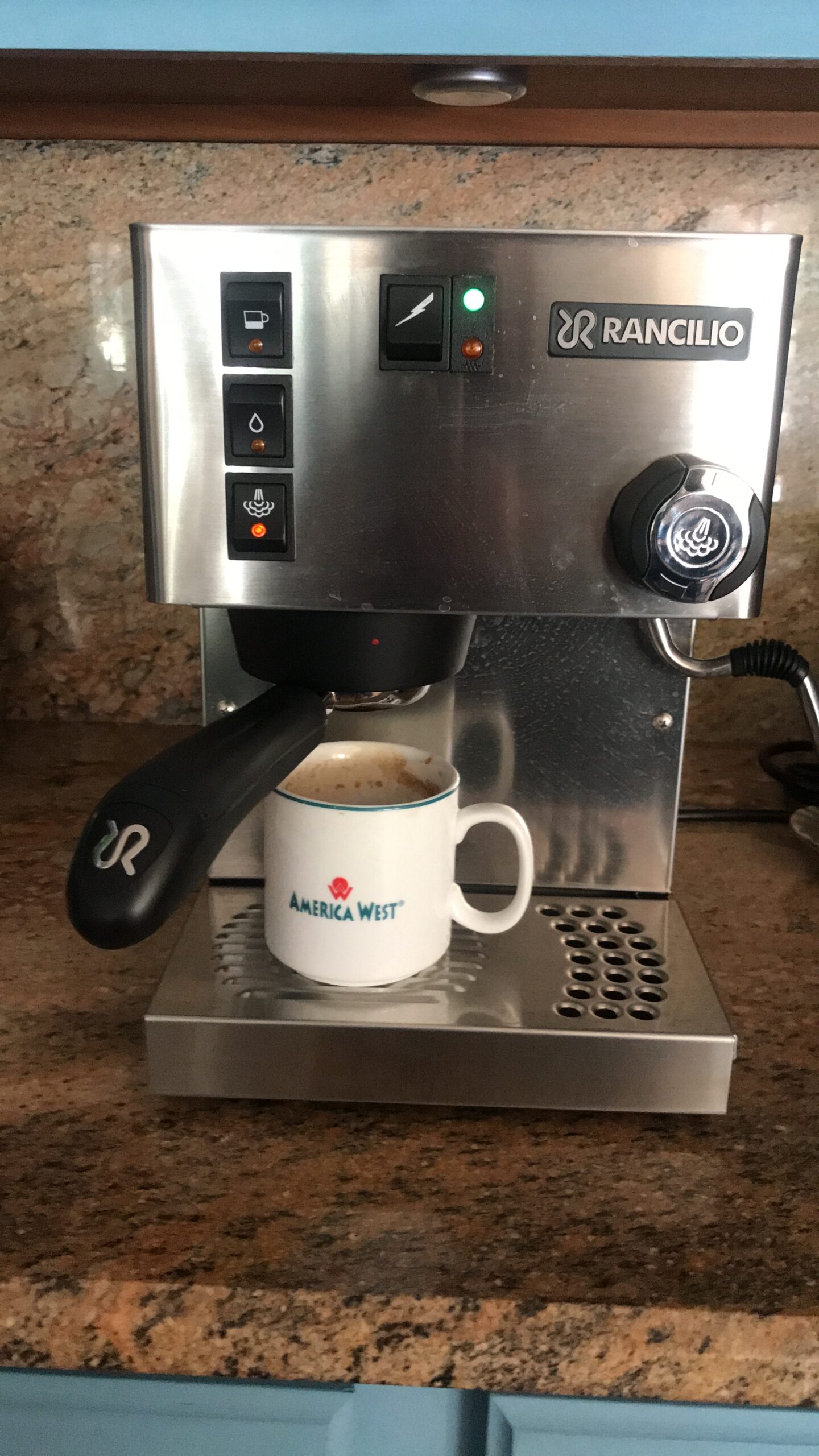 Rancilio Silvia Espresso Machine, Black customer photo 1