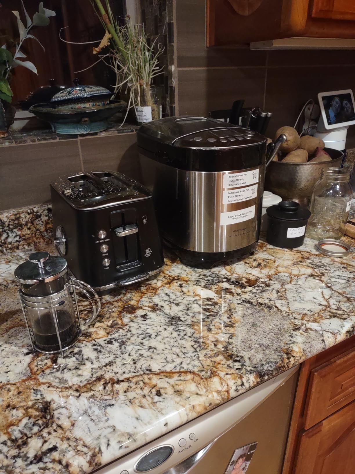 KITCHENARM 29-in-1 SMART Bread Machine with Gluten Free Setting 2LB 1.5LB 1LB Bread Maker Machine with Homemade Cycle - Stainless Steel Breadmaker with Recipes Whole Wheat Bread Making Machine customer photo 1