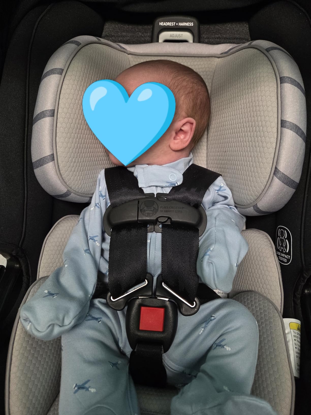 Graco SnugRide SnugFit Infant Car Seat, Baby Car Seat with Anti Rebound Bar for Extra Safety, No-Rethread Harness, Latch Equipped Carseat, Baby Essentials, Gift for New Parents, Gotham customer photo 2