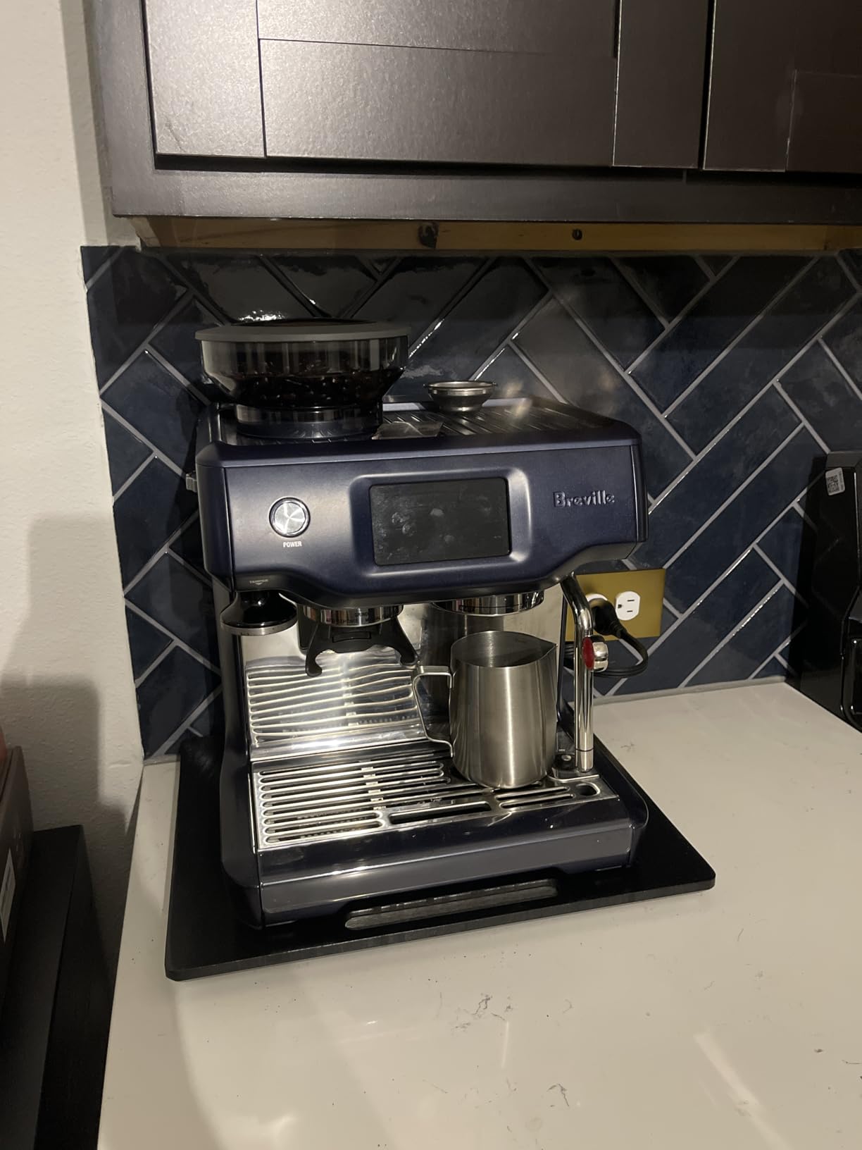 Breville Barista Touch Espresso Machine BES880BTR, Black Truffle customer photo 2