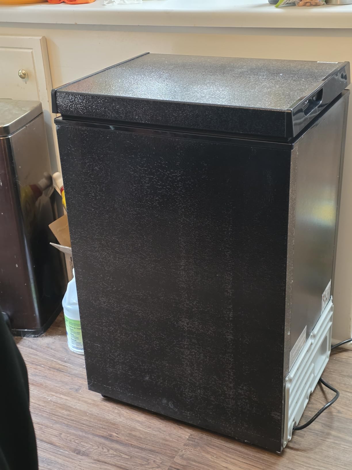 Kismile 7.0 Cubic Feet Chest Freezer with 3 Removable Basket, Free Standing Top Open Door Compact Deep Freezer customer photo 1
