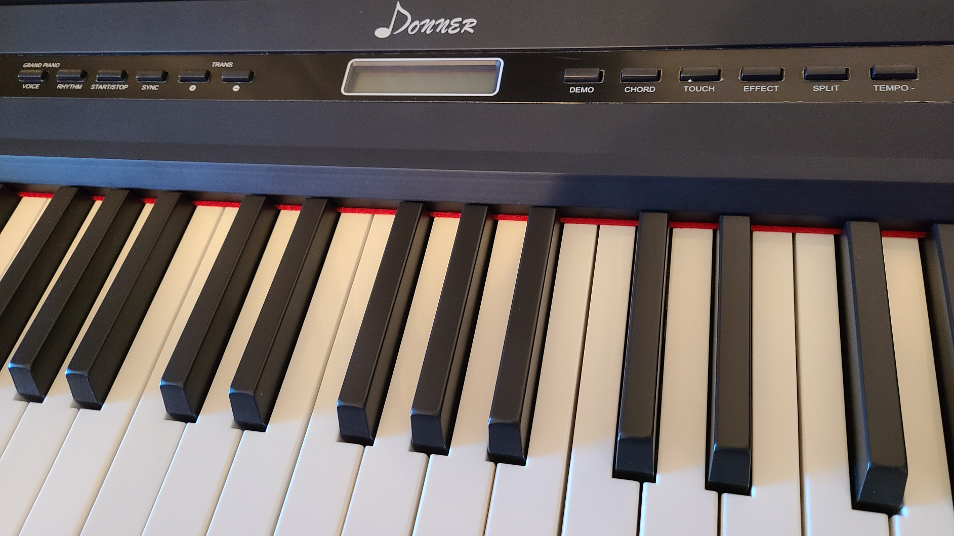Donner DEP-20 Beginner Digital Piano 88 Key Full Size Weighted Keyboard, Portable Electric Piano with Furniture Stand, 3-Pedal Unit customer photo 2