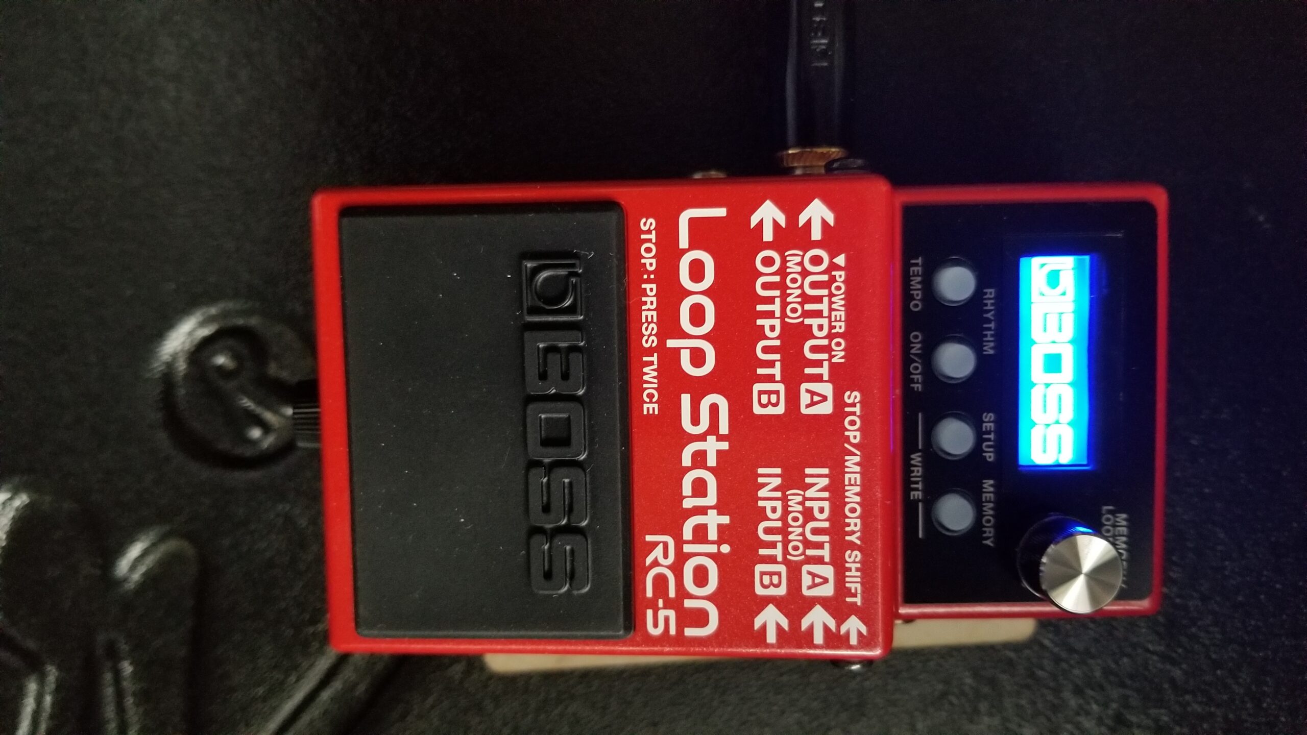 BOSS RC-5 Loop Station | Advanced Looping Features in a Compact Pedal | 32-Bit AD/DA and 32-bit Floating-Point Processing | 13 Hours Record Time customer photo 2