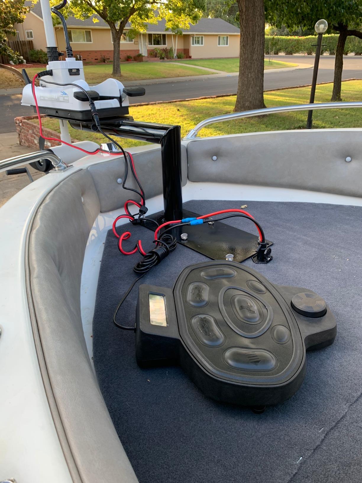 AQUOS Haswing CaymanB Electric Bow Mount 12V Saltwater & Freshwater Trolling Motor - 55lbs Thrust, 48in Shaft customer photo 1