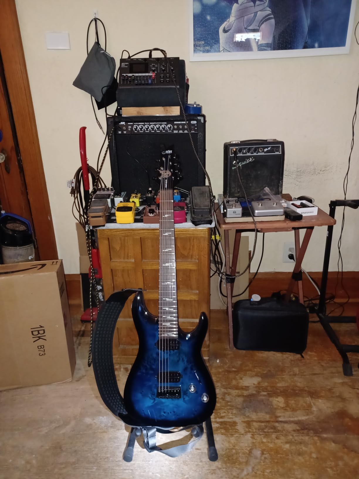 Schecter Omen Elite-7 7-String Electric Guitar - Charcoal customer photo 1