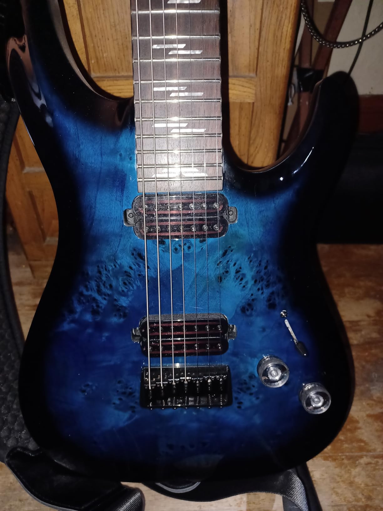 Schecter Omen Elite-7 7-String Electric Guitar - Charcoal customer photo 2