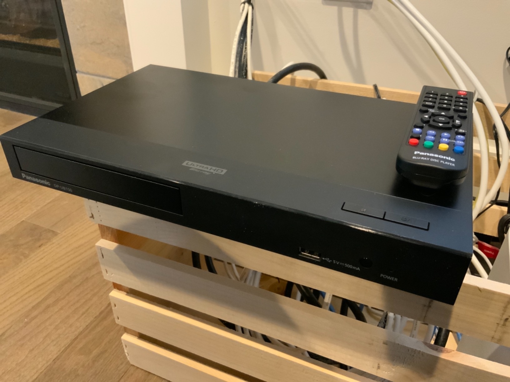 Panasonic 4K Blu Ray Player, Ultra HD Premium Video Playback and Hi-Res Audio - DP-UB150-K (Black) customer photo 2