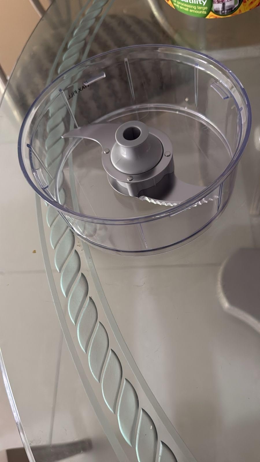 Hamilton Beach Stack & Snap Food Processor and Vegetable Chopper, 14 Cup + 4-Cup Mini Bowls, 3-Speed 500W, 70585 customer photo 2