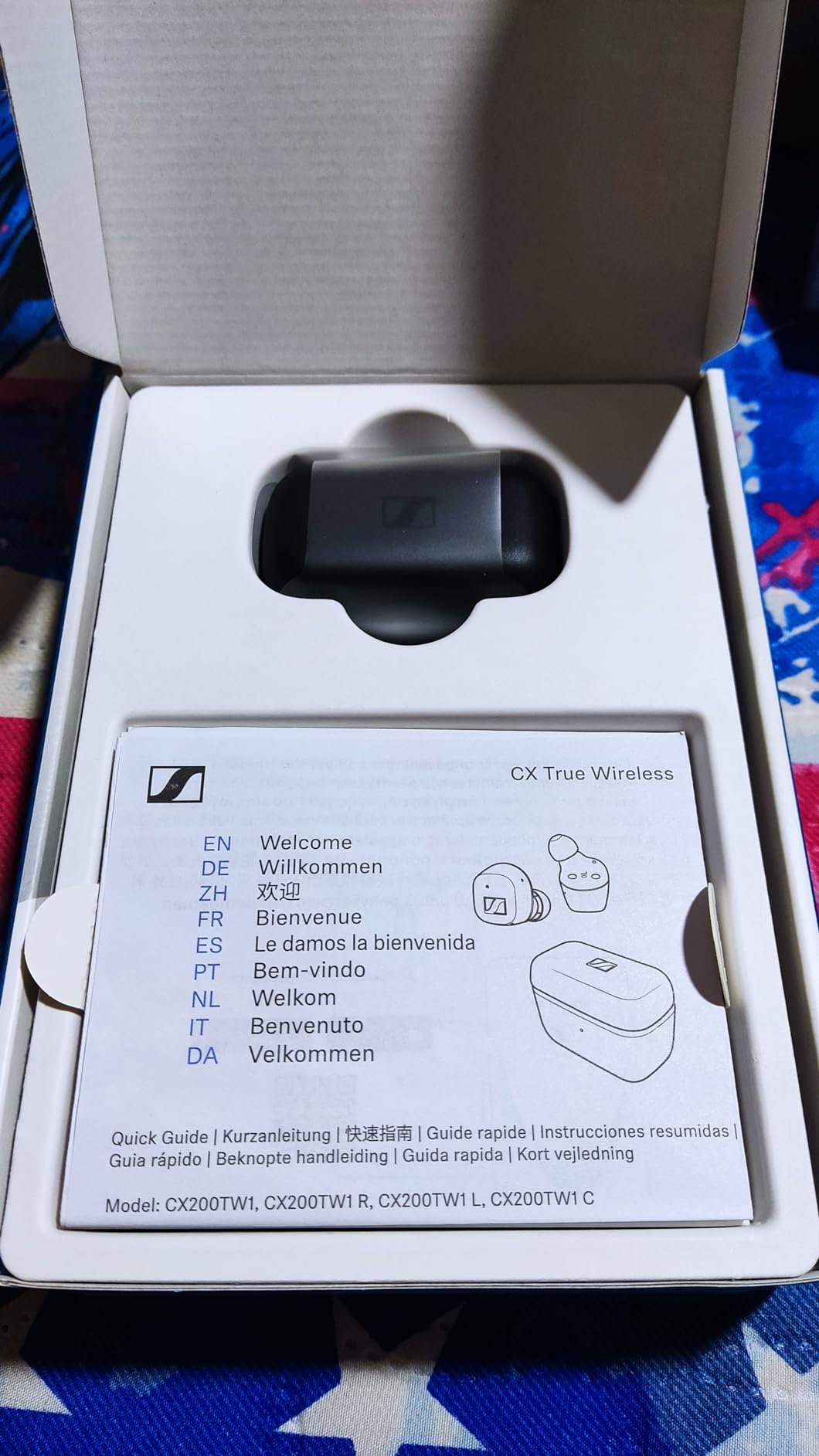 Sennheiser Consumer Audio CX True Wireless Earbuds - Bluetooth In-Ear Headphones with Passive Noise Cancellation, Touch Controls, Bass Boost, IPX4, 27-hour Battery Life, White customer photo 2