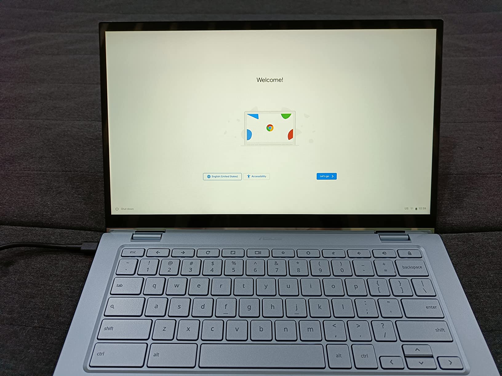 ASUS Chromebook Flip C433 2 in 1 Laptop, 14