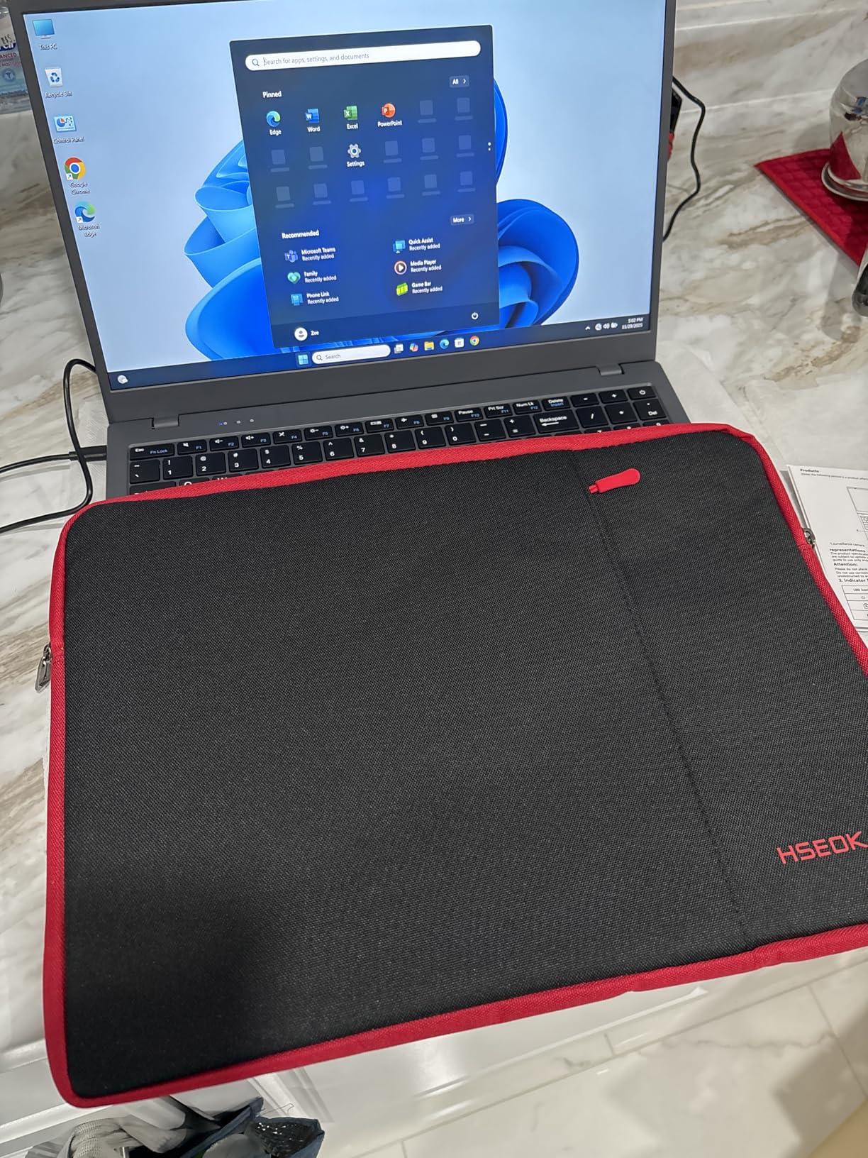 Hseok Laptop Sleeve 15.6 16 inch Case Compatible with MacBook Neo 16, MacBook Pro 16