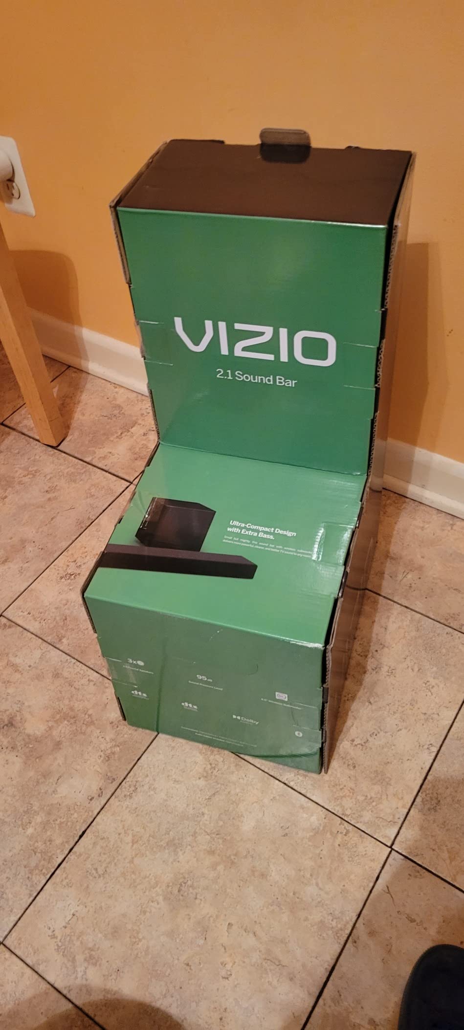 VIZIO 2.1 Home Theater Sound Bar with DTS Virtual:X, Wireless Subwoofer, Bluetooth, Voice Assistant Compatible, Includes Remote Control - SB2021n-J6 customer photo 1