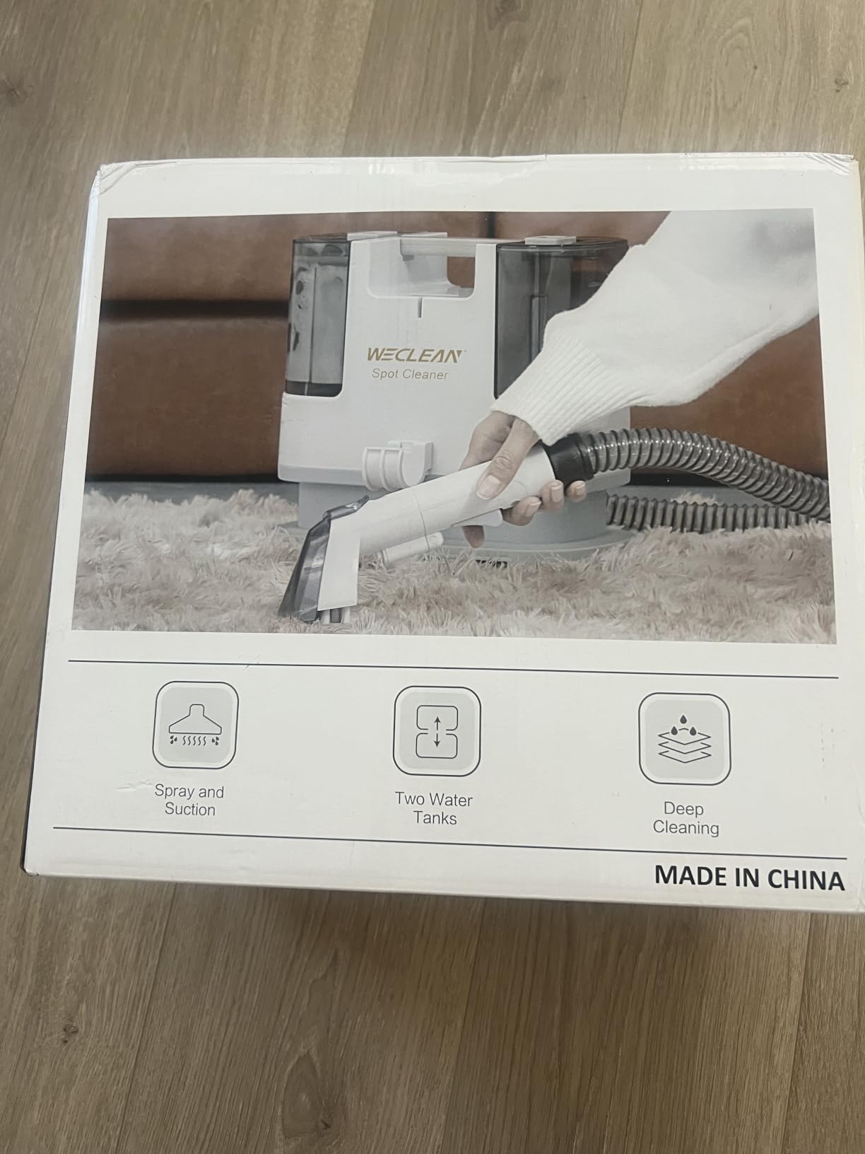 Carpet Cleaner Machine with Deep Cleaning Solution customer photo 1