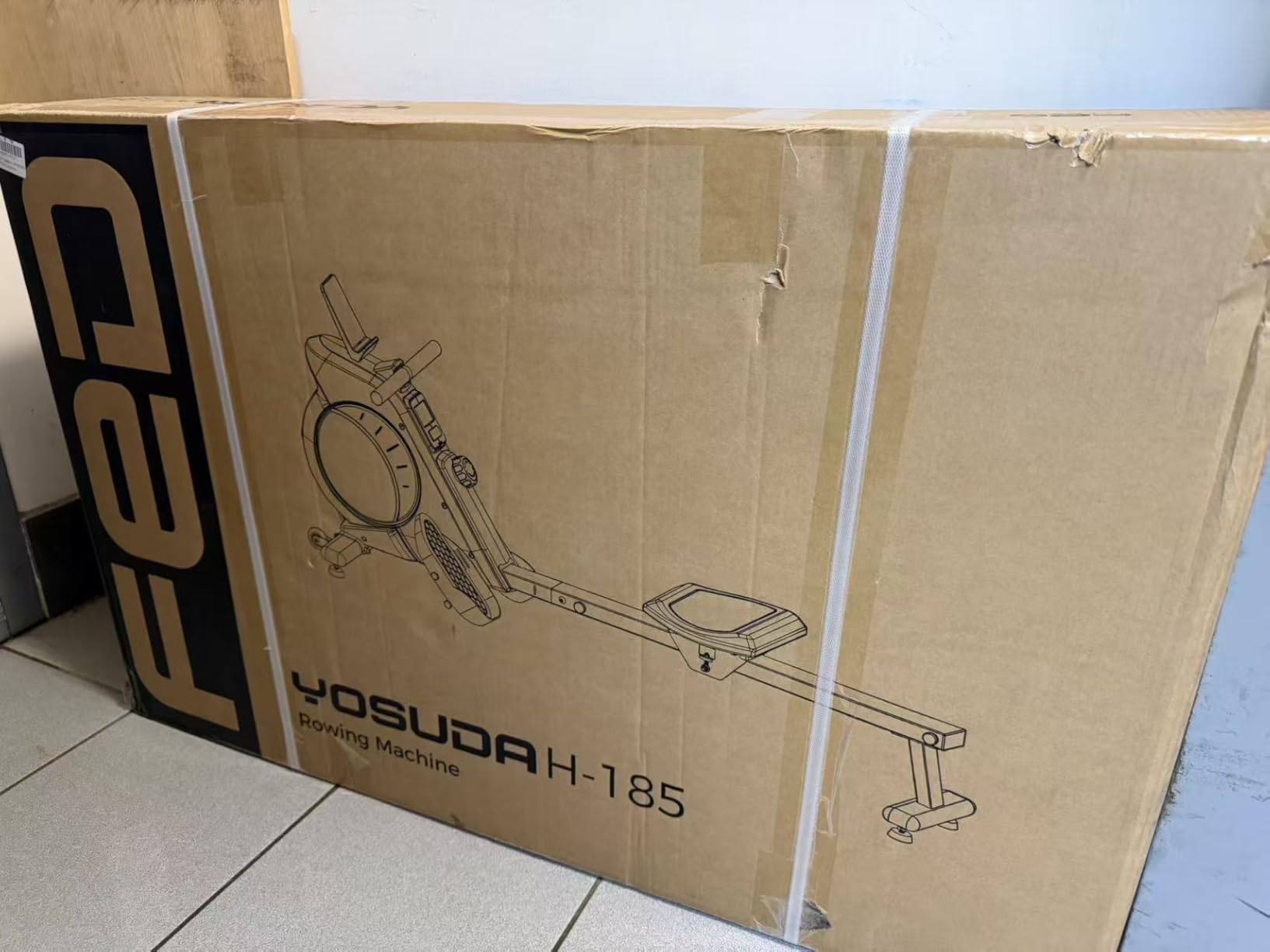 YOSUDA Magnetic Rowing Machine 350 LB Weight Capacity - Rower Machine for Home Use with LCD Monitor, Tablet Holder and Comfortable Seat Cushion customer photo 1