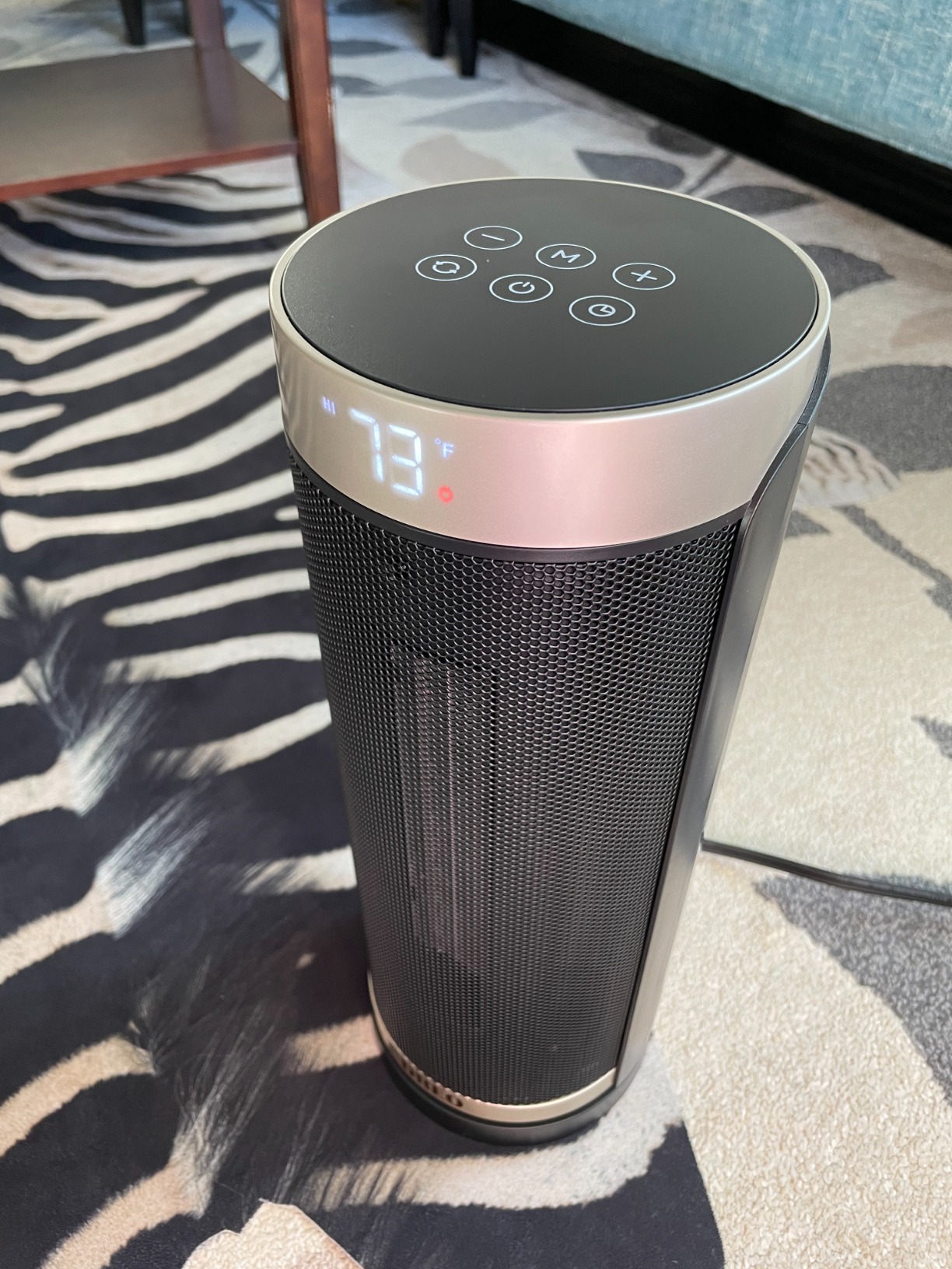 Dreo Space Heater, 1500W Electric Heaters for Indoor Use with Thermostat, 70° Oscillation, 8 Safety Protections, 5 Modes, Remote, 12H Timer, Quiet Portable Heater for Office, Bedroom, Large Room customer photo 2