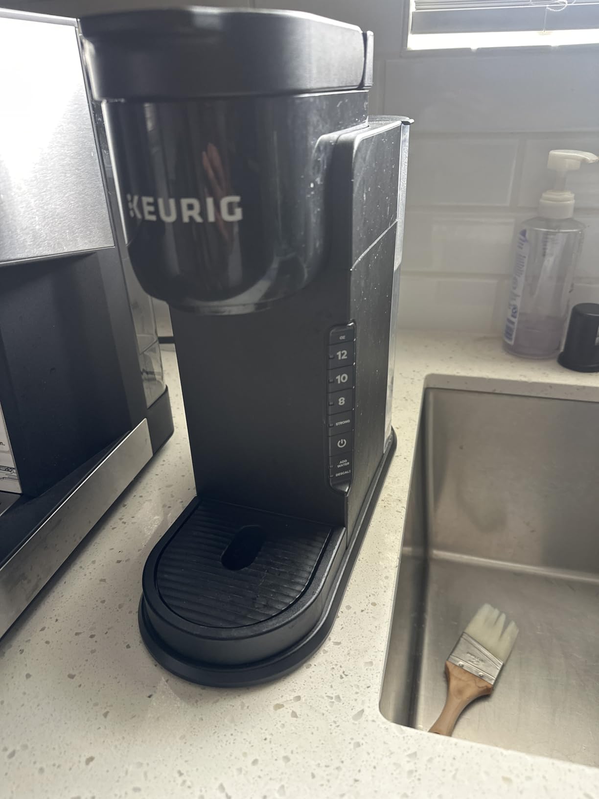Keurig K-Express Single Serve K-Cup Pod Coffee Maker, 3 Brew Sizes, Strong Button Feature, 42oz Removable Reservoir, Black customer photo 2