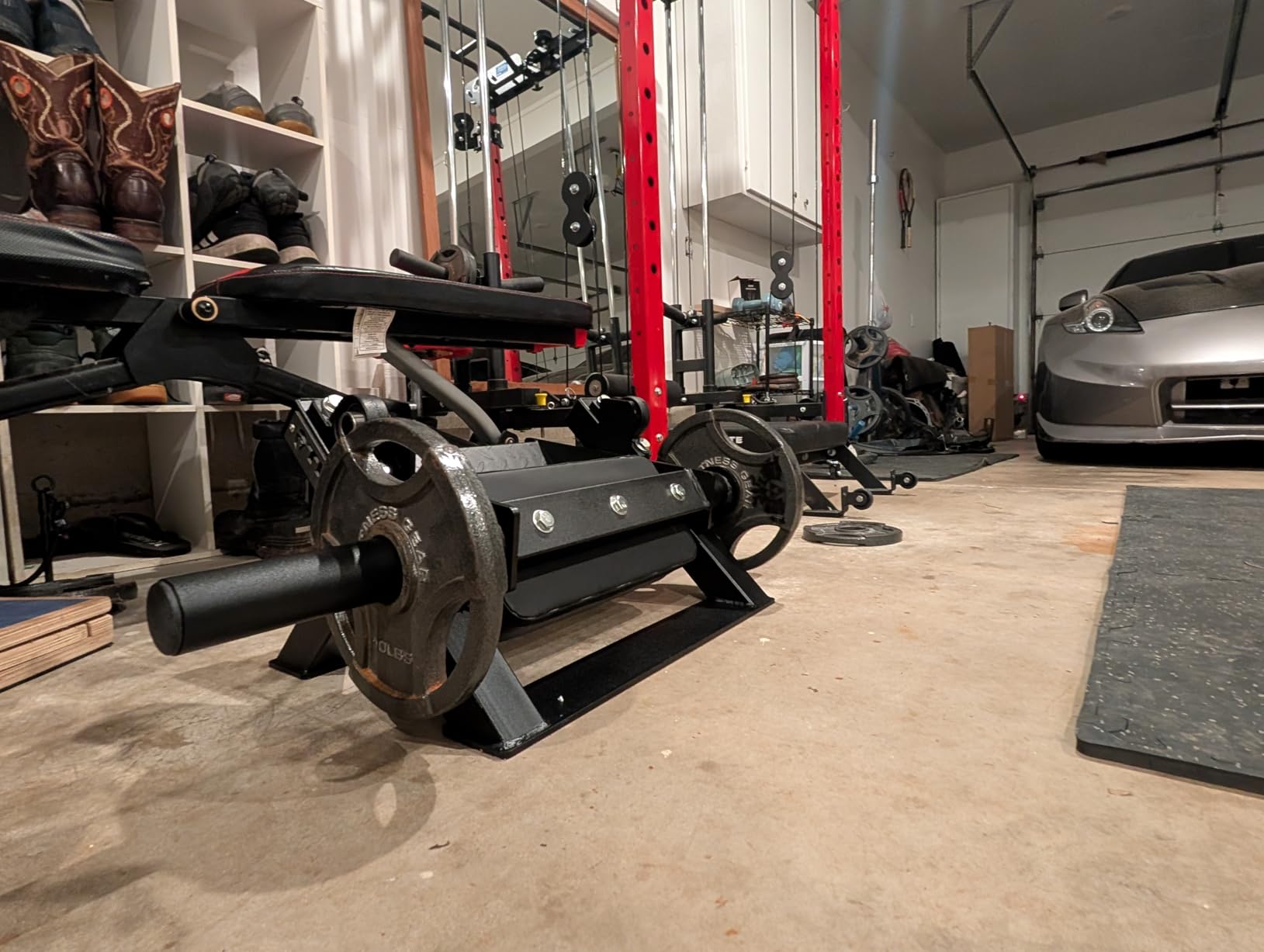 Titan Fitness Plate-Loaded Tibia Dorsi Calf Machine, Rated 200 LB, Fits Olympic-Sized Change Plates, Flexion Lower Body Training Calf Raise Machine, Leg Day Essential Tibia Isolation customer photo 2