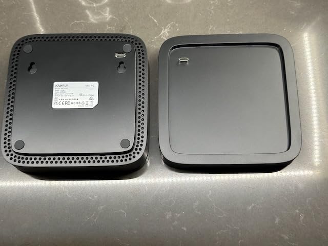 KAMRUI Essenx E1 Mini PC Computer, AMD 3150U (Beats i3-10110U/N95), 8GB RAM 256GB SSD, Mini Desktop Computer Support Dual 4K, WiFi, Bluetooth, Ethernet for Business, Education, Home customer photo 1