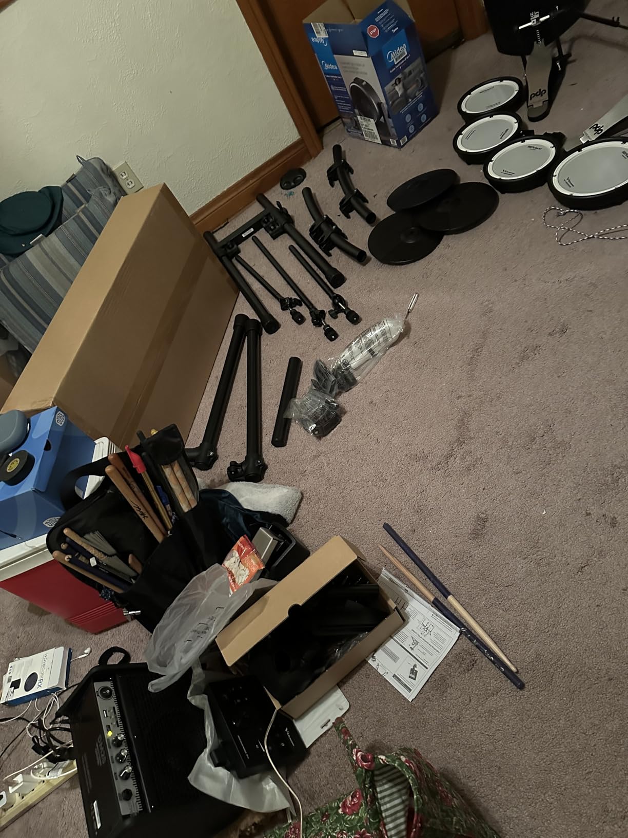 Roland TD-07DMK Electronic V-Drums Kit - Legendary Double-Ply All Mesh Head kit with superior expression and playability, Bluetooth Audio & MIDI customer photo 2