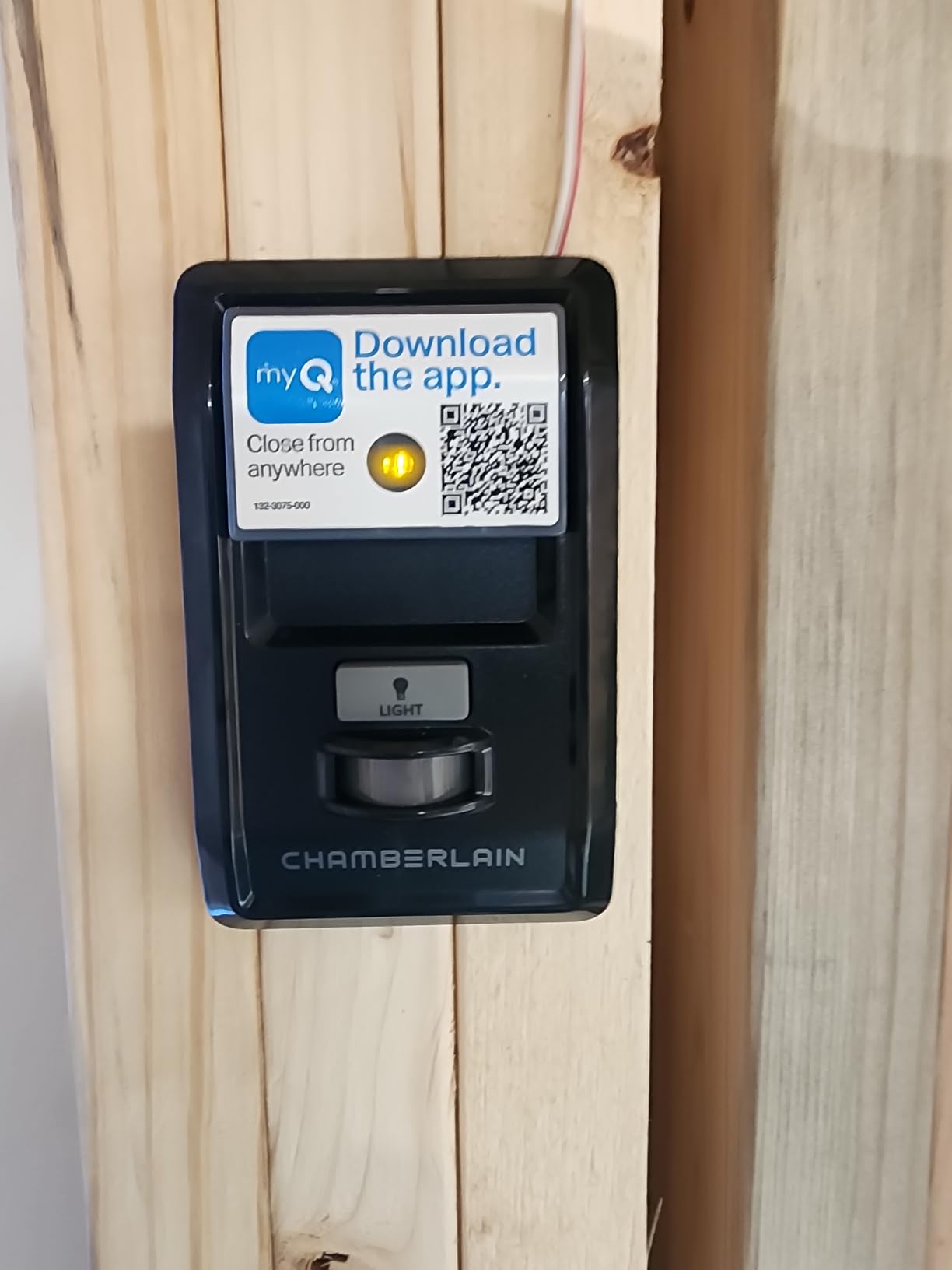 Chamberlain B6713T Smart Advanced Corner LED Lighting-myQ Smartphone Controlled Garage Door Opener customer photo 1