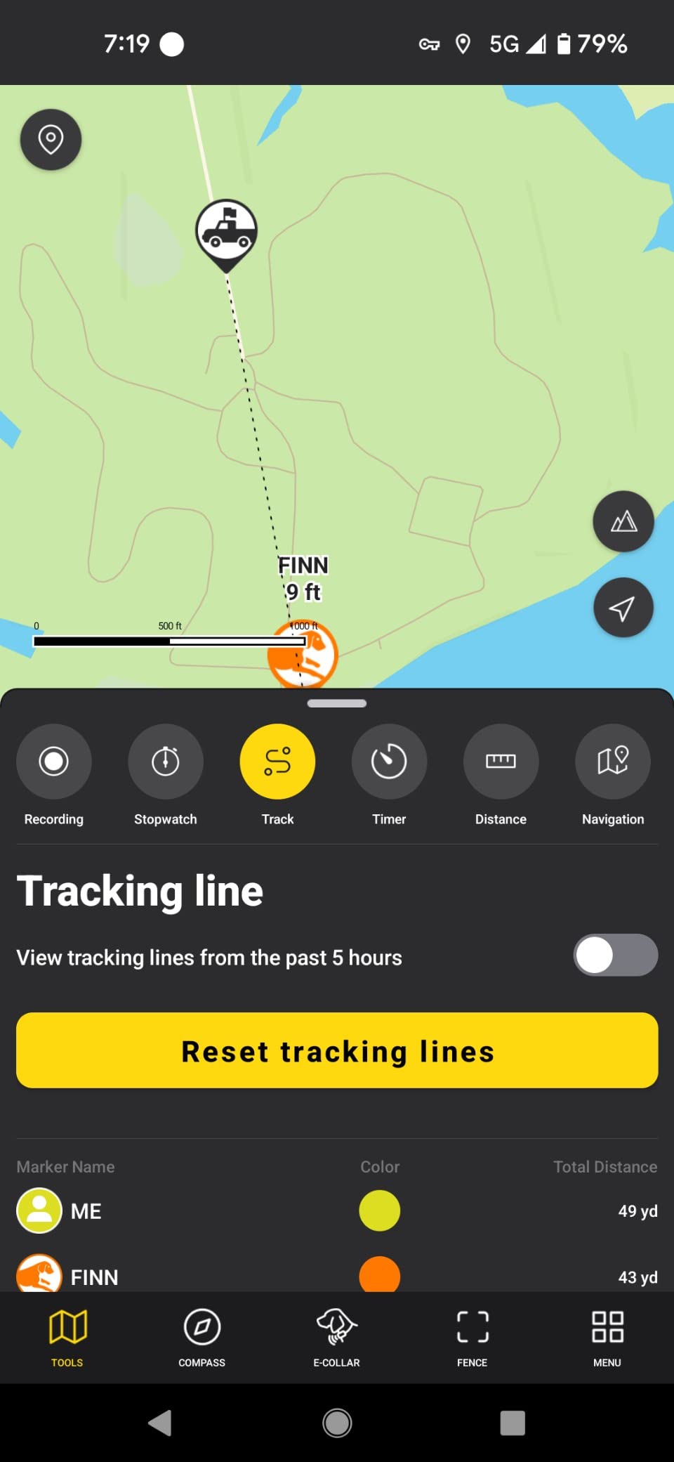 Dogtra Pathfinder 2 GPS Dog Tracker e Collar 9 Mile Long Range LED Light No Monthly fees Free App Waterproof Smartwatch Control Satellite Real Time Tracking Multiple Dogs Smartphone Required customer photo 1
