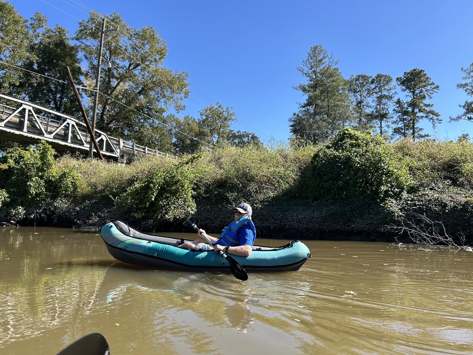 Bestway Hydro Force Inflatable Kayak Set | Includes Seat, Paddle, Hand Pump, Storage Carry Bag | Great for Adults, Kids and Families customer photo 1