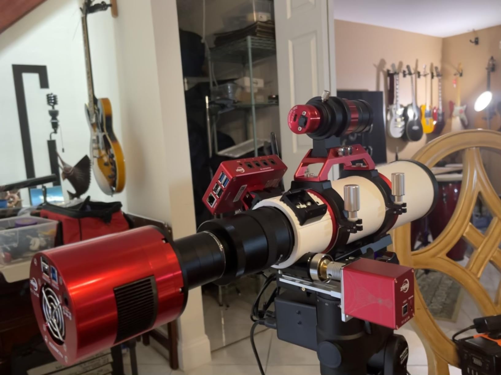 SVBONY SV550 Telescope, 80ED F6 Triplet Apochromatic Refractor OTA, 2.5 inch Micro-Reduction Rap Focuser, 87mm Back Focus Distance, Telescope for Adults High Powered, for Deep Sky Astrophotography & Visual customer photo 1