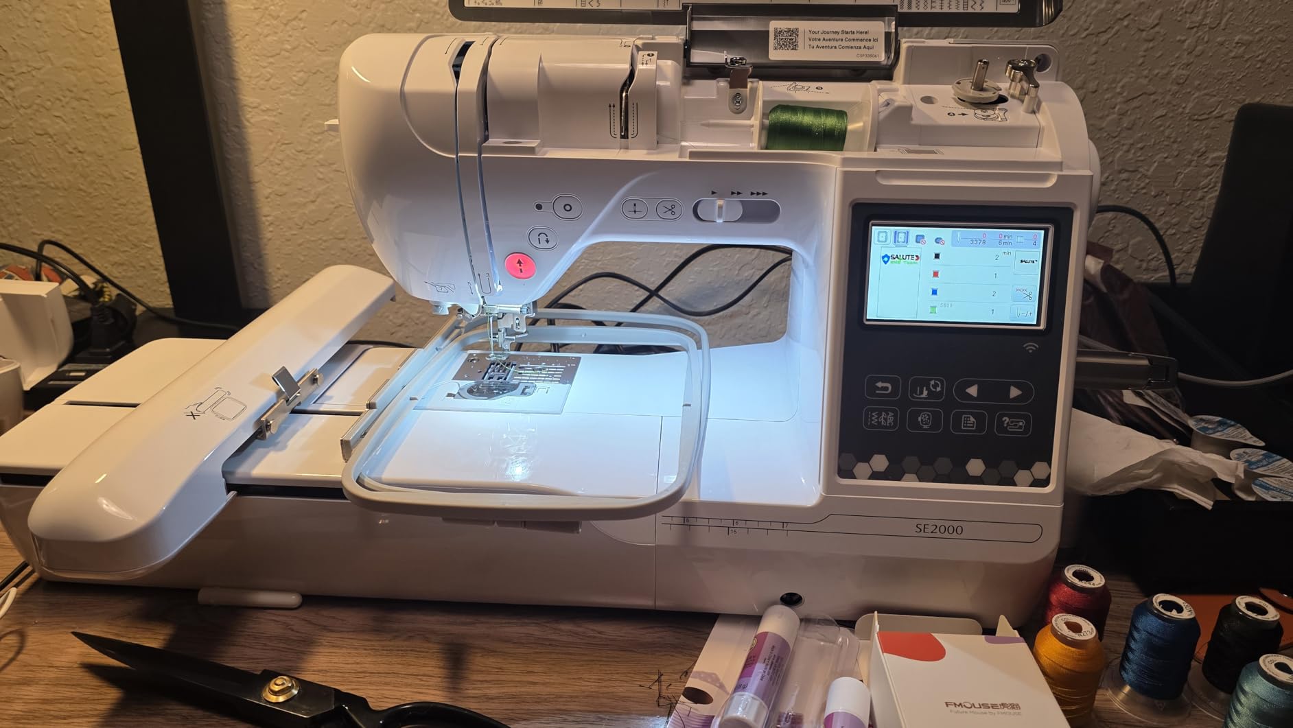 Brother SE2000 Computerized Sewing and Embroidery Machine, 5