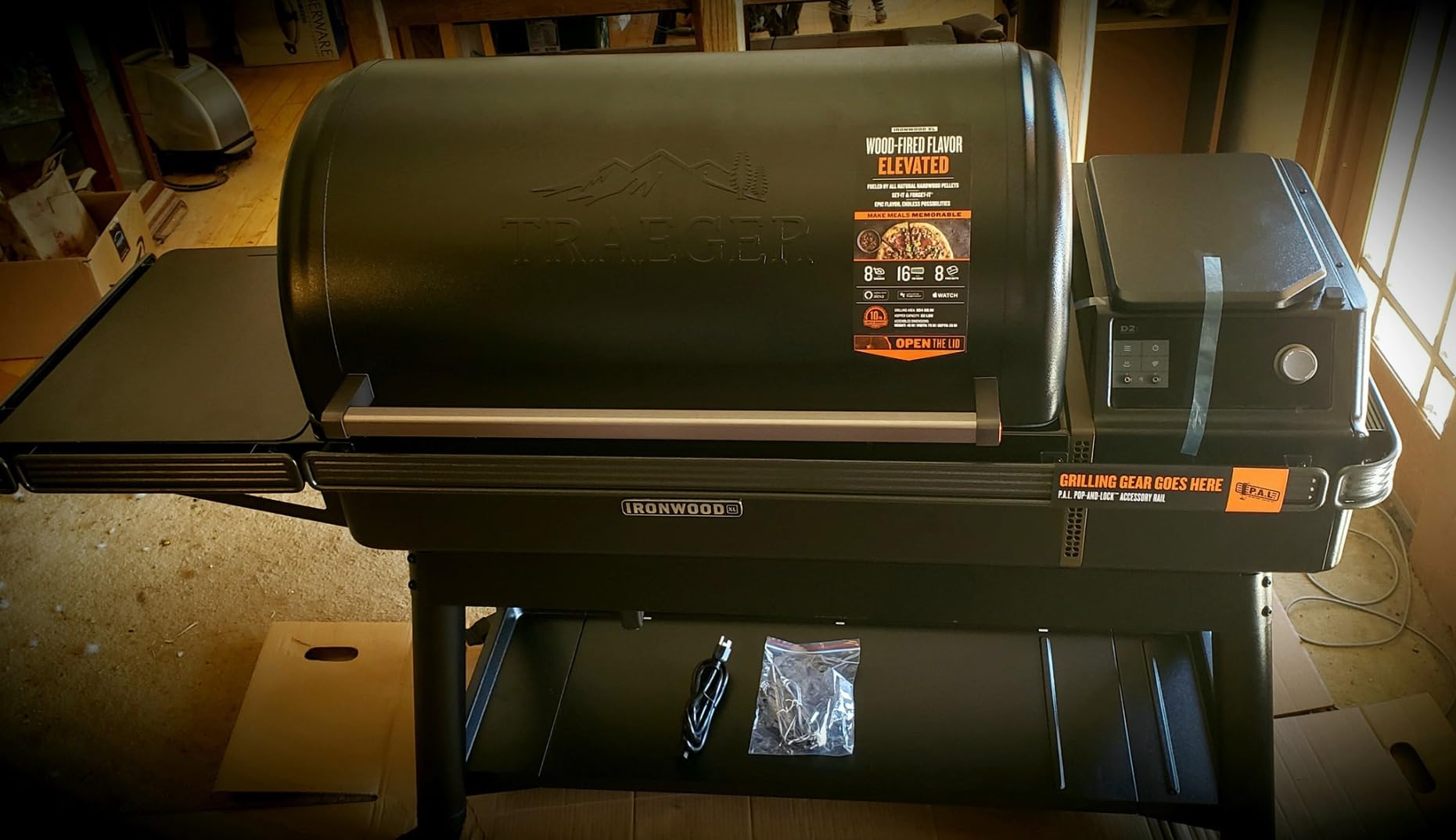 Traeger Ironwood XL Wood Pellet Smoker Grill, 924 Sq In Cooking Area, WiFIRE Smart Temperature Control, Up to 500 Degrees, Super Smoke Mode, 6 in 1 Outdoor BBQ customer photo 2