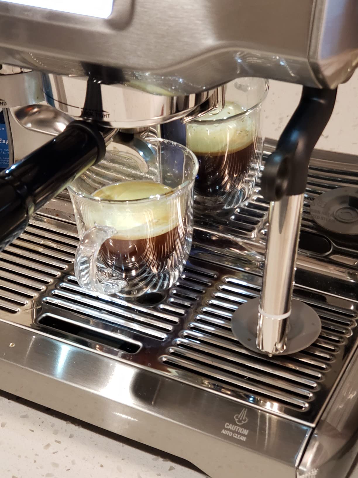 Breville Oracle Touch Espresso Machine BES990DBL, Damson Blue customer photo 1