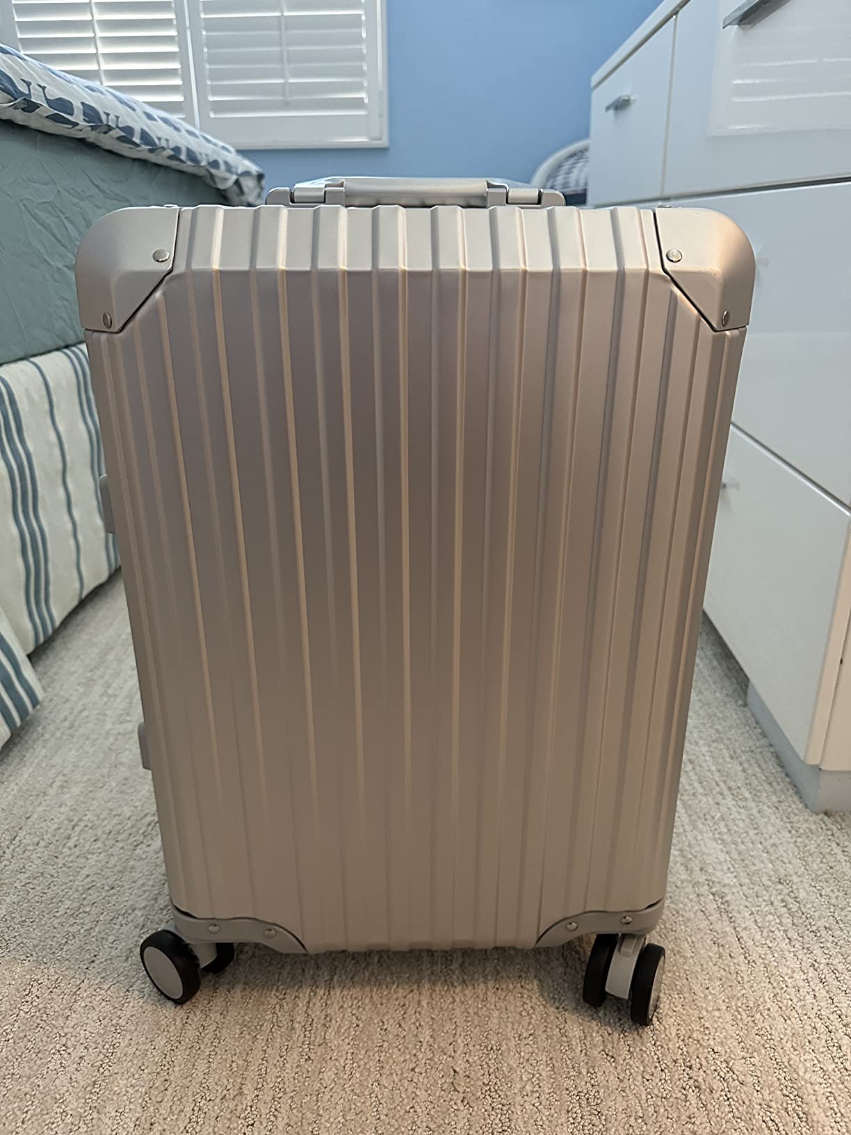 X2 All Aluminum Luggage Suitcase 3 Sizes (20
