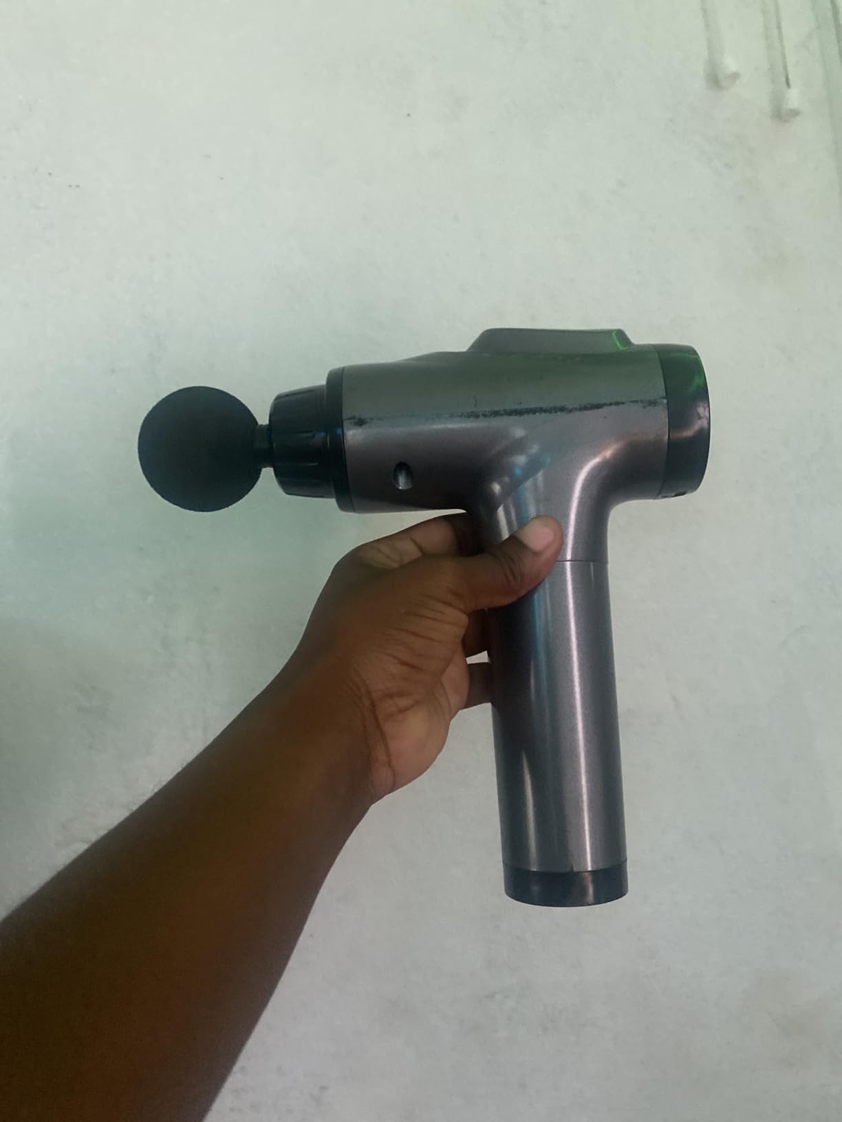 APHERMA Massage Gun, Muscle Massage Gun for Athletes Handheld Electric Deep Tissue Back Massager, Percussion Massage Device for Pain Relief with 30 Speed Levels 9 Heads Black customer photo 2