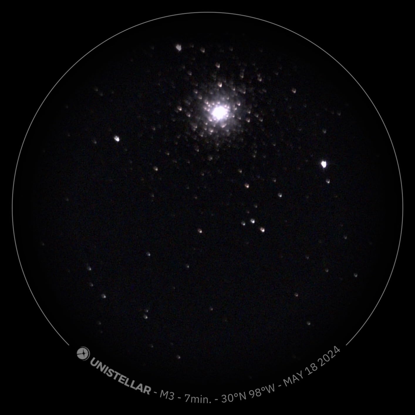 Unistellar eVscope 2 - Smart Telescope with Eyepiece, 114mm f/4 Digital and Computerized, App-Controlled Motorized Alt-Az, Enhanced Vision Technology, RAW/FITS Export, 64GB, Tripod, 9h Battery customer photo 1