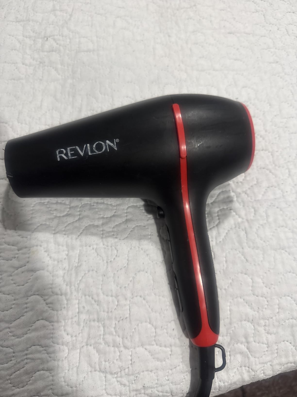 Revlon SmoothStay Hair Dryer with Diffuser, Ionic Ceramic, Coconut Oil Infused, 1875W customer photo 1