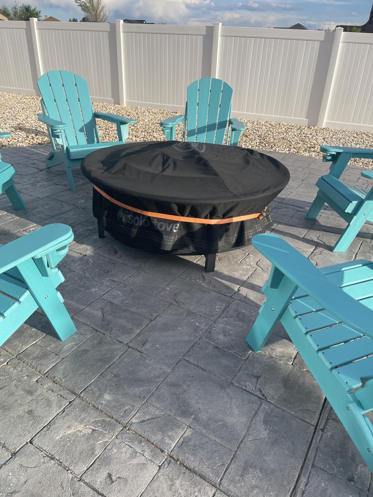 Solo Stove Surround Shelter Small | Protective Cover for Fire Pit Surround Table, Weather-Resistant, Solution Dyed Acrylic customer photo 2