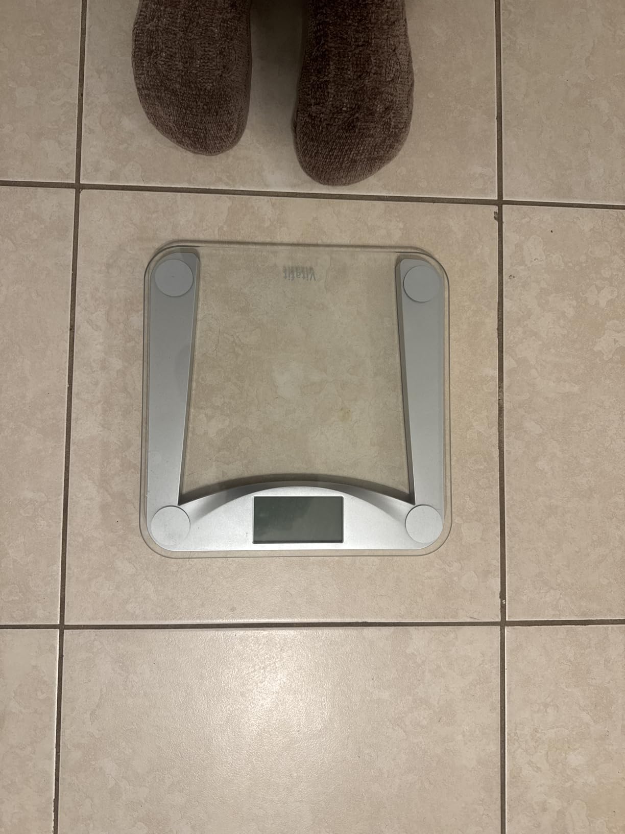 Vitafit Anti-Slip Smart Digital Bathroom Scale for Body Weight, High Accuracy Assured by Weighing Professional Since 2001, BMI with App, Black customer photo 1