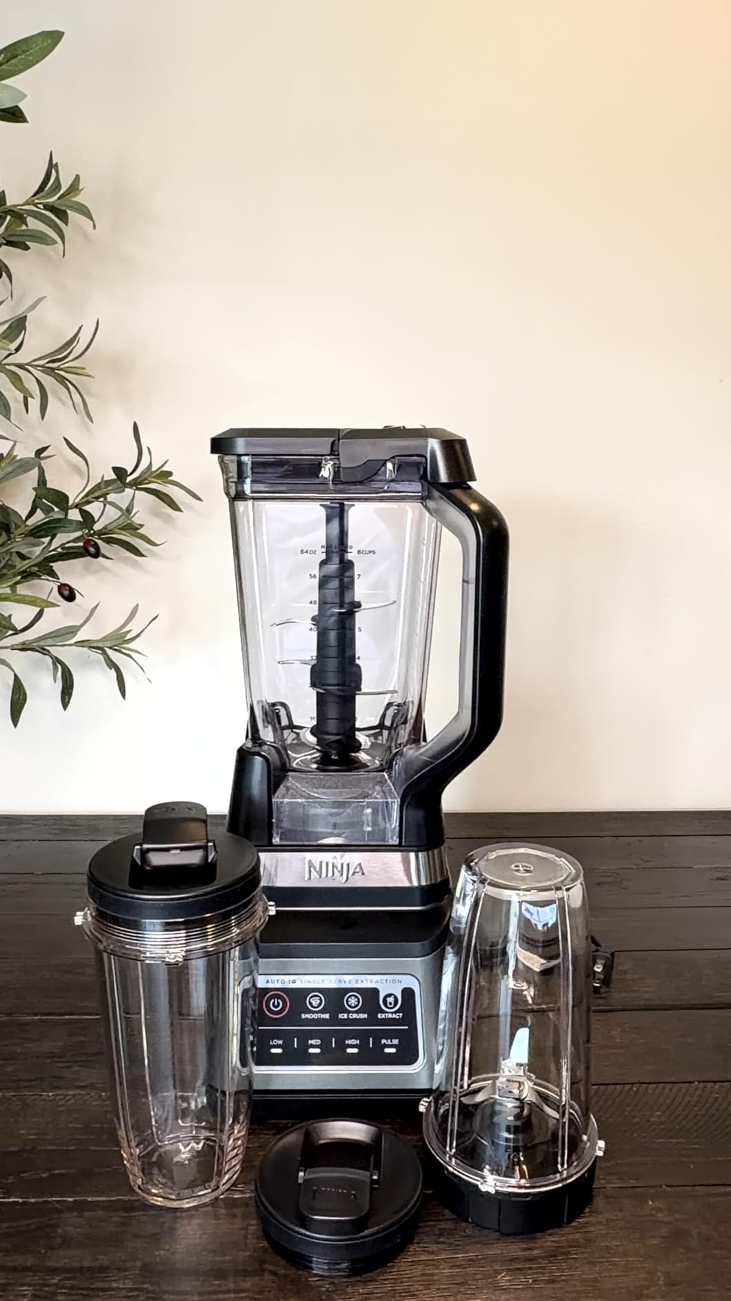 Ninja BN751 Professional Plus DUO Blender | 1400 Peak Watts, 3 Auto-IQ Programs | 72-oz. Total Crushing Pitcher & (2) 24 oz. To-Go Cups | Black customer photo 1
