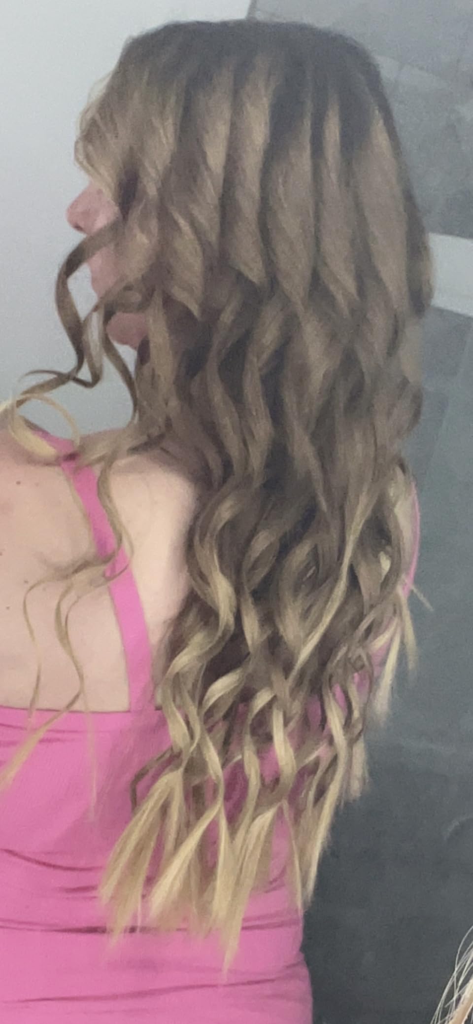 L'ANGE Hair Le Curl 25 MM Titanium Curling Wand | Professional 1 Inch Curling Iron for All Hair Types | Clip Free Hair Curler customer photo 1