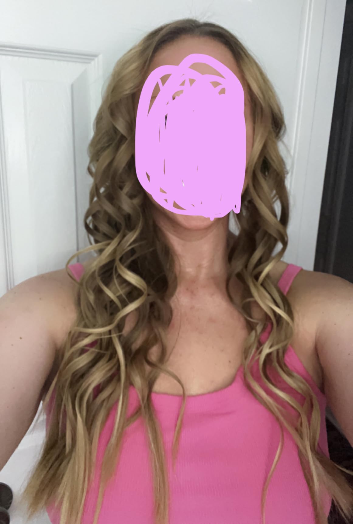 L'ANGE Hair Le Curl 25 MM Titanium Curling Wand | Professional 1 Inch Curling Iron for All Hair Types | Clip Free Hair Curler customer photo 2